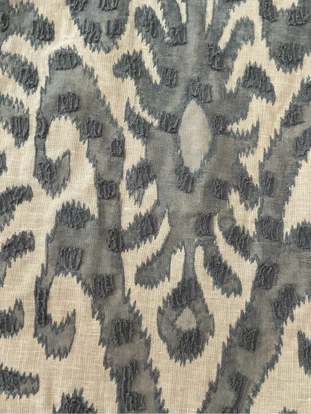 Pottery Barn delancey stell blue sham